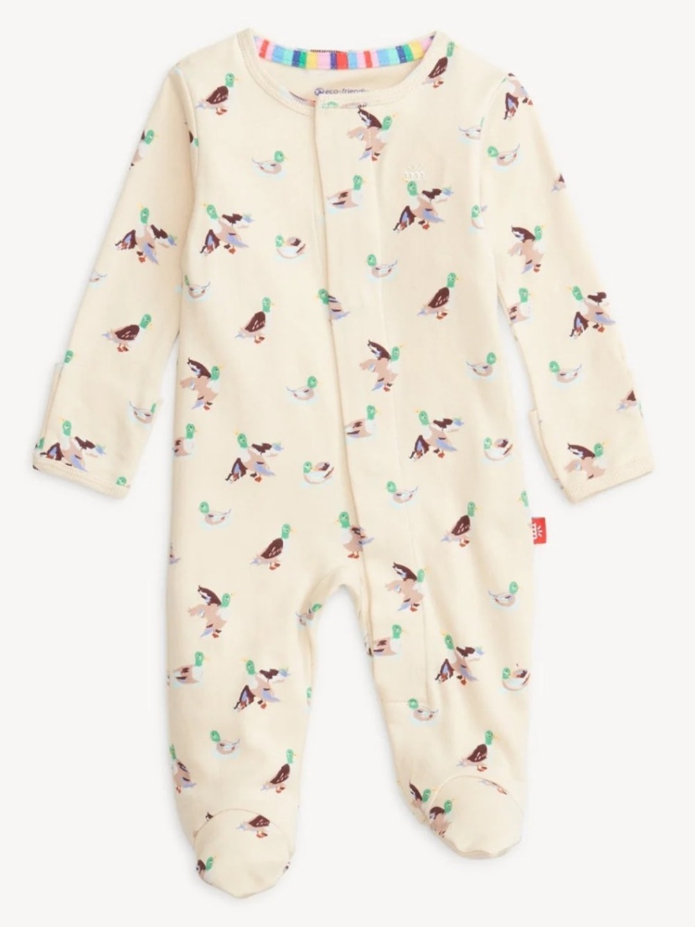Magnetic Me Duck Print Footie